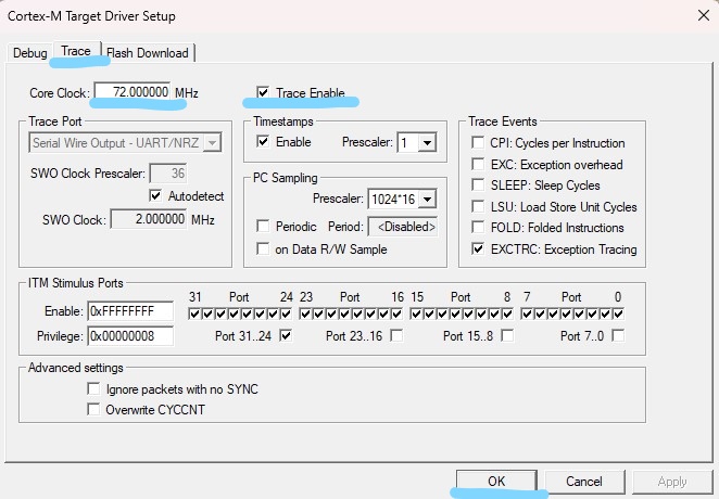 نمایش داده به صورت گرافیکی(Plotting Data) در KEIL با میکروکنترلر STM32