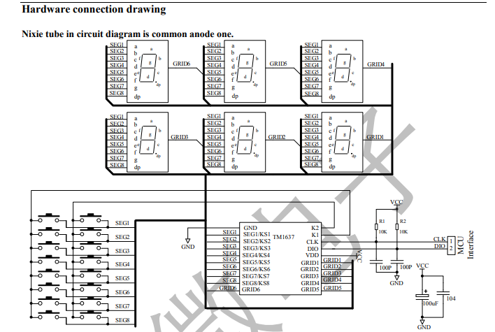راهنمای جامع راهاندازی نمایشگرهای سونسگمنت با TM1637 در میکروکنترلرهای STM32