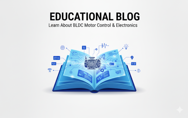 آموزش درایور موتور براشلس سنسور دار BL