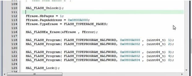 استفاده از حافظه فلش (FLASH) به عنوان EEPROM در میکروکنترلر STM32