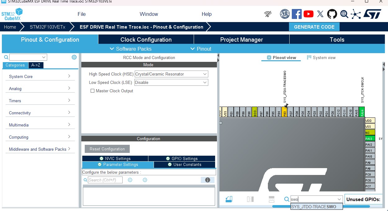 نمایش داده به صورت گرافیکی(Plotting Data) در KEIL با میکروکنترلر STM32