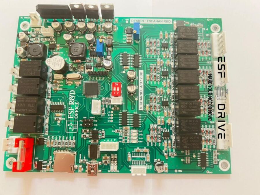 مبدل آنالوگ به دیجیتال 8 کاناله(Data logger)