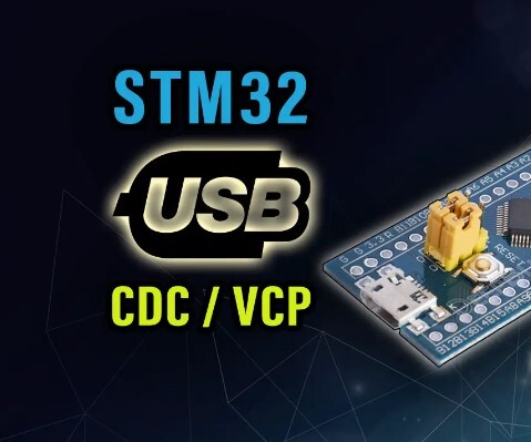 راه اندازی Virtual Com Port(VCP) با واحد جانبی USB برای میکروکنترلر STM32 - دریافت داده