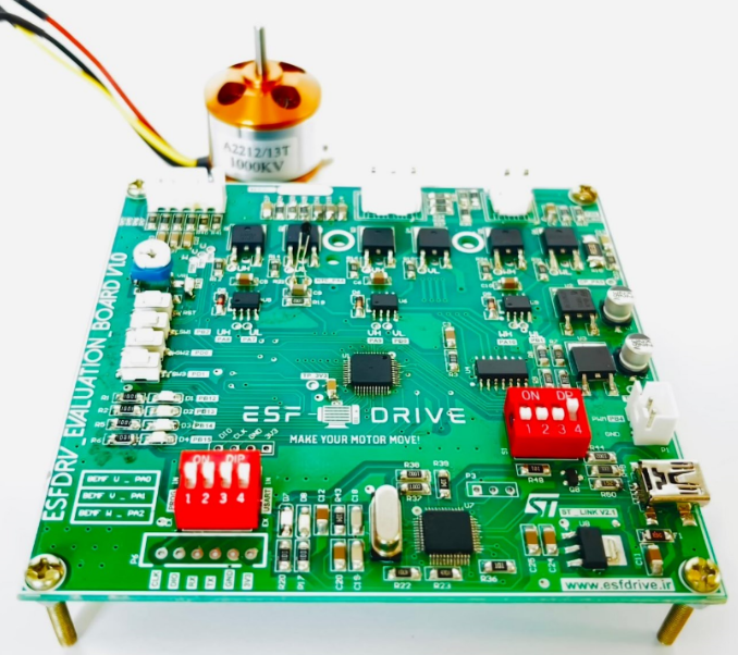 برد جامع آموزشی کنترل موتور