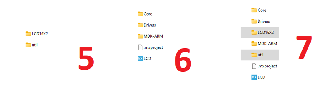 کتابخانه LCD کاراکتری برای میکروکنترلر STM32